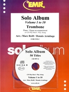 Solo Album (Vol. 1-10 + 2 CDs) by Armitage Dennis for Trombone and Piano (Trombone and Piano (+ CD Play Back / Play Along optional))