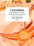 Conradiana by Morricone Ennio - Mortimer and Moren - for Brass Band (Brass Band (+ Chorus SATB))