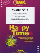 Waltz # 2 by Shostakovich Dmitri - Scott Richards - for Flute Tuba and Piano (Flute Tuba and Piano)