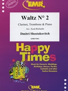 Waltz # 2 by Shostakovich Dmitri - Scott Richards - for Clarinet Trombone and Piano (Clarinet Trombone and Piano)
