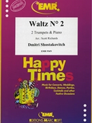 Waltz # 2 by Shostakovich Dmitri - Scott Richards - for 2 Trumpets and Piano (2 Trumpets and Piano)
