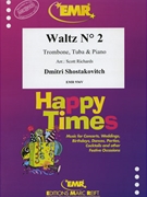 Waltz # 2 by Shostakovich Dmitri - Scott Richards - for Trombone Tuba and Piano (Trombone Tuba and Piano)