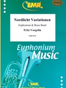Nordlicht Variationen by Voegelin Fritz for Euphonium and Brass Band (Euphonium and Brass Band)