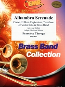 Alhambra Serenade by Tarrega Francisco - Bellini Joe - for Violin and Brass Band (Violin and Brass Band)