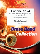 Caprice # 24 by Paganini Niccolo - Mortimer and Moren - for Brass Band (Brass Band (Eb Cornet Bb Cornet Flugelhorn Trio))