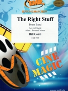 The Right Stuff by Conti Bill - Jiri Kabat and Bertrand Moren - for Brass Band (Brass Band)