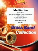 Meditation by Massenet Jules - Mortimer and Moren - for Eb Cornet Bb Cornet Flugelhorn Trio and Brass Band (Eb Cornet Bb Cornet Flugelhorn Trio and Brass Band (TRIO for Eb Cornet Bb Cornet Flugelhorn and Brass Band))
