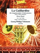 La Gaillardise by Telemann Georg Philipp - Jan Valta and Bertrand Moren - for Brass Band (Brass Band (Marschformat / Petit format / Card Size))