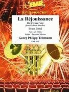 La Rejouissance by Telemann Georg Philipp - Jan Valta and Bertrand Moren - for Brass Band (Brass Band (Marschformat / Petit format / Card Size))