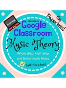 Music Theory Unit 8 Lesson 29 Whole Steps, Half Steps and Enharmonic Notes
