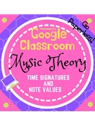 Music Theory Unit 2 Lesson 7 Time Signatures and Note Values