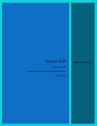 Canon in D by Pachelbel Johann - May John - for Marimba Quintet