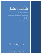 Julia Florida by Mangore Agustin Barrios - May John - for Mar Solo