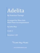 Adelita by Tarrega Francisco - May John - for Oboe