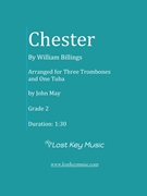 Chester by Billings William - May John - for Brass Quartet