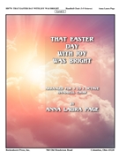 That Easter Day With Joy Was Bright