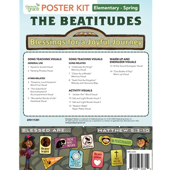 The Beatitudes Elementary Curriculum Spring Poster Kit