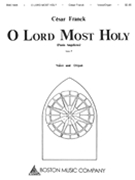 Panis Angelicus (o Lord Most Holy) by Franck Cesar - Ryder A - for Low Voice