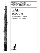 Sonata Opus 85 by Gal Hans for Oboe and Piano