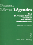Legende #2 by Liszt Franz for Piano