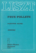 Feux Follets by Liszt Franz for Piano