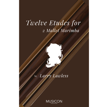 12 Etudes For 2 Mallet Marimba by Lawless L for Mallet Collection