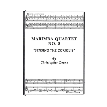 Marimba Quartet #2 (Sensing the Coriolis)