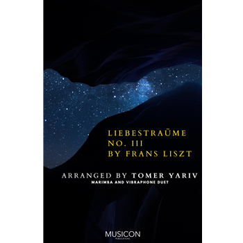 Liebestraume in A-Flat Major #3 by Liszt Franz - Yariv Tomer - for Percussion Duet