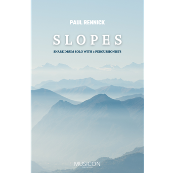 Slopes by Rennick Paul for Percussion Ensemble