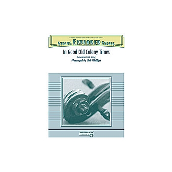 In Good Old Colony Times