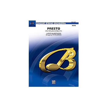 Presto  From String Quartet  Opus 131