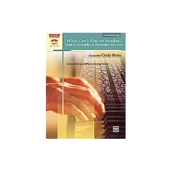 What Can I Play On Sunday  Book 6 Nov-Dec