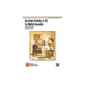 Gershwin Preludes 1-3  For Mallet Ensemble