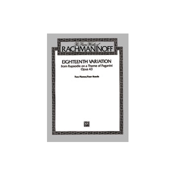 Eighteenth Variation On A Theme Of Paganini