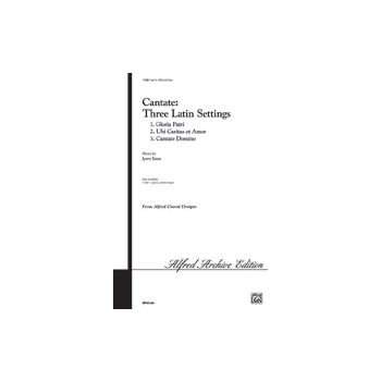 Cantate  3 Latin Settings