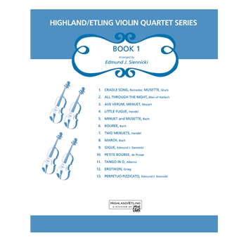 Highland/Etling Violin Quartet Series: Set 1