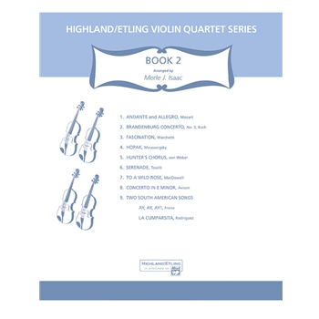 Highland/Etling Violin Quartet Series: Set 2