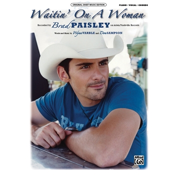 Waitin' on a Woman [Piano/Vocal/Chords]