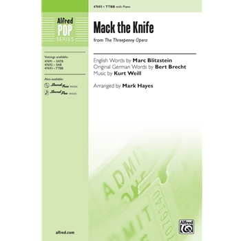 Mack the Knife - from The Threepenny Opera