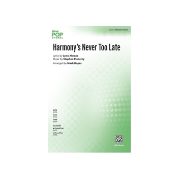 Harmony's Never Too Late