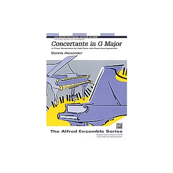Concertante in G Major: In Three Movements for Solo Piano with Piano Accompaniment - Piano Duo (2 Pianos, 4 Hands)