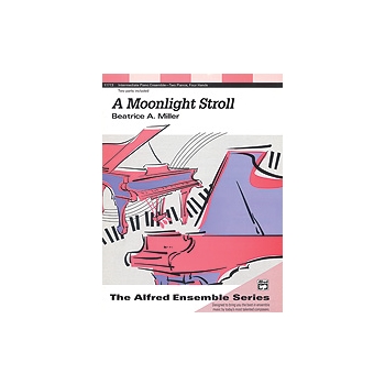 Moonlight Stroll - Piano Duo (2 Pianos, 4 Hands)