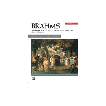 Brahms: Hungarian Dances, Volume 1 - Piano Duet (1 Piano, 4 Hands)