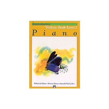 Alfred's Basic Piano Library: Technic Book 3