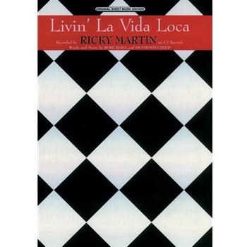 Livin' la Vida Loca [Piano/Vocal/Chords]