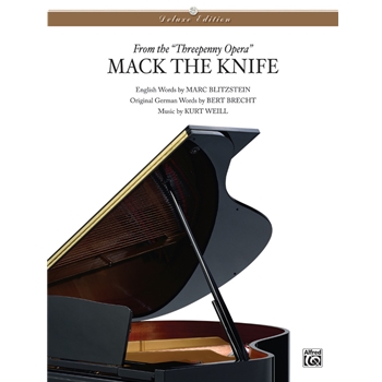Mack the Knife (from The Threepenny Opera) [Piano/Vocal/Chords]