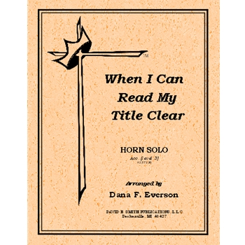 When I Read My Title Clear