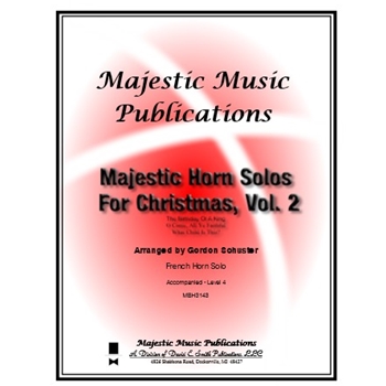 Majestic Horn Solos for Christmas, Vol. 2