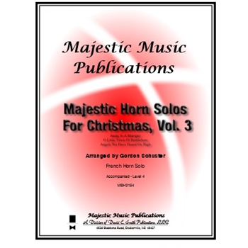 Majestic Horn Solos for Christmas, Vol. 3
