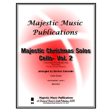 Maj. Christmas Solos - Cello, Vol. 2
